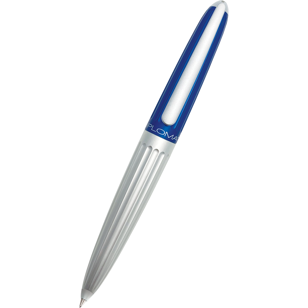 Diplomat Aero Mechanical Pencil - Blue/Silver-Pen Boutique Ltd