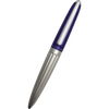 Diplomat Aero Rollerball Pen - Blue/Silver-Pen Boutique Ltd