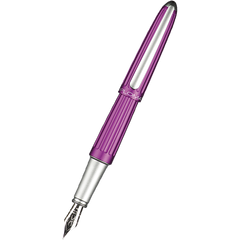 Diplomat Aero violet Fountain Pen-Pen Boutique Ltd