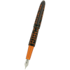 Diplomat Elox Fountain Pen - Matrix Black Orange - 14K Gold Nib-Pen Boutique Ltd