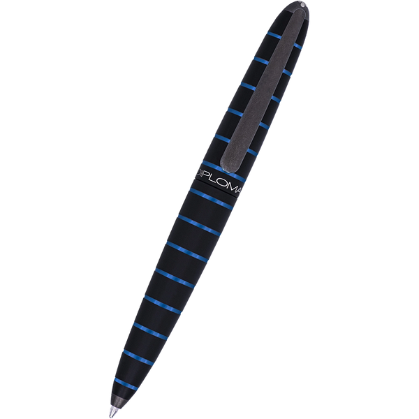 Diplomat Elox Ring Ballpoint Pen - Blue-Pen Boutique Ltd