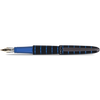 Diplomat Elox Ring Fountain Pen - Blue - 14K Gold Nib-Pen Boutique Ltd