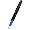 Diplomat Elox Ring Fountain Pen - Blue - Stainless Steel Nib-Pen Boutique Ltd