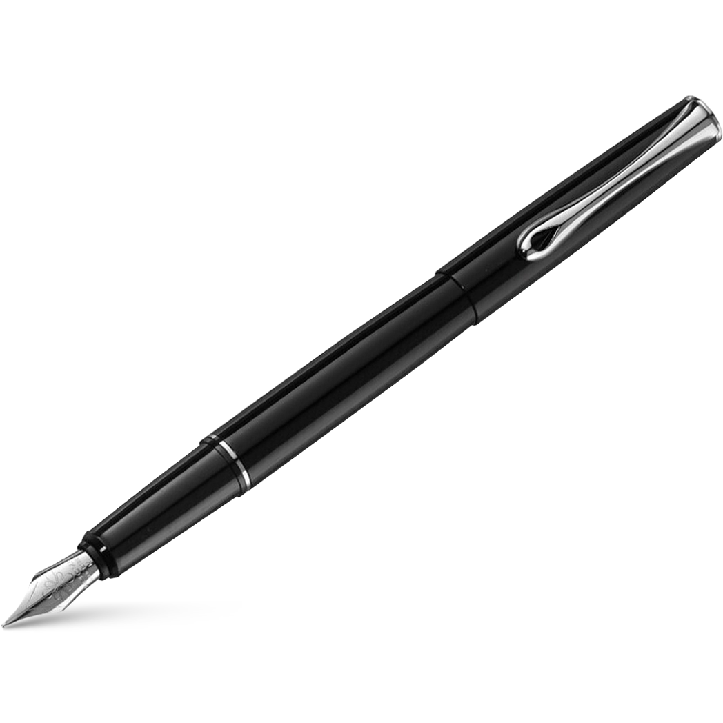 Diplomat Esteem Fountain Pen - Black Lacquer-Pen Boutique Ltd