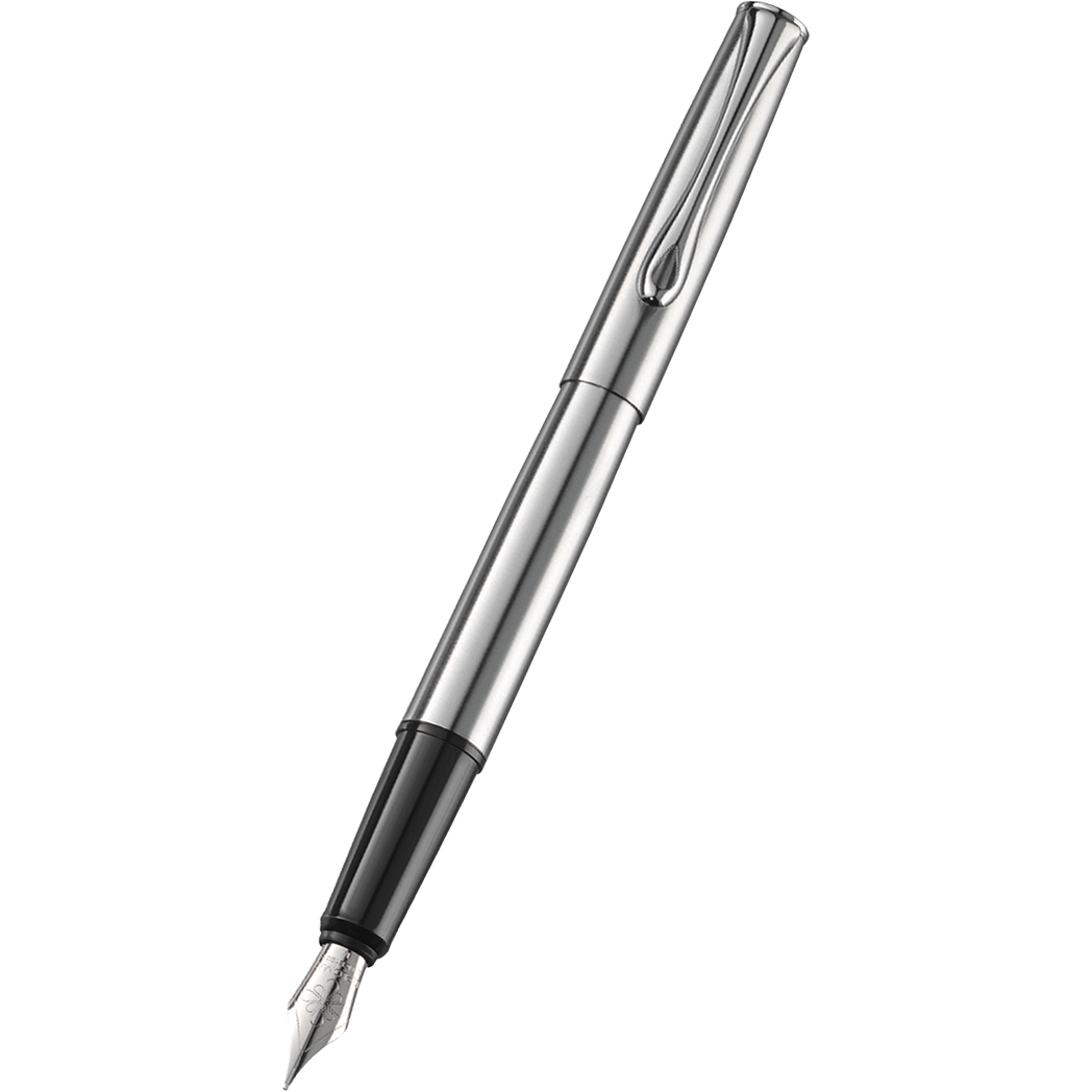 Diplomat Esteem Fountain Pen - Matte Chrome-Pen Boutique Ltd