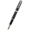 Diplomat Excellence A Plus 14K Fountain Pen - Rhomb Guilloche Lapis Black-Pen Boutique Ltd