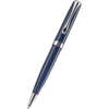 Diplomat Excellence A2 EasyFLOW Ballpoint Pen - Chrome Trim - Midnight Blue - Pen Boutique Ltd