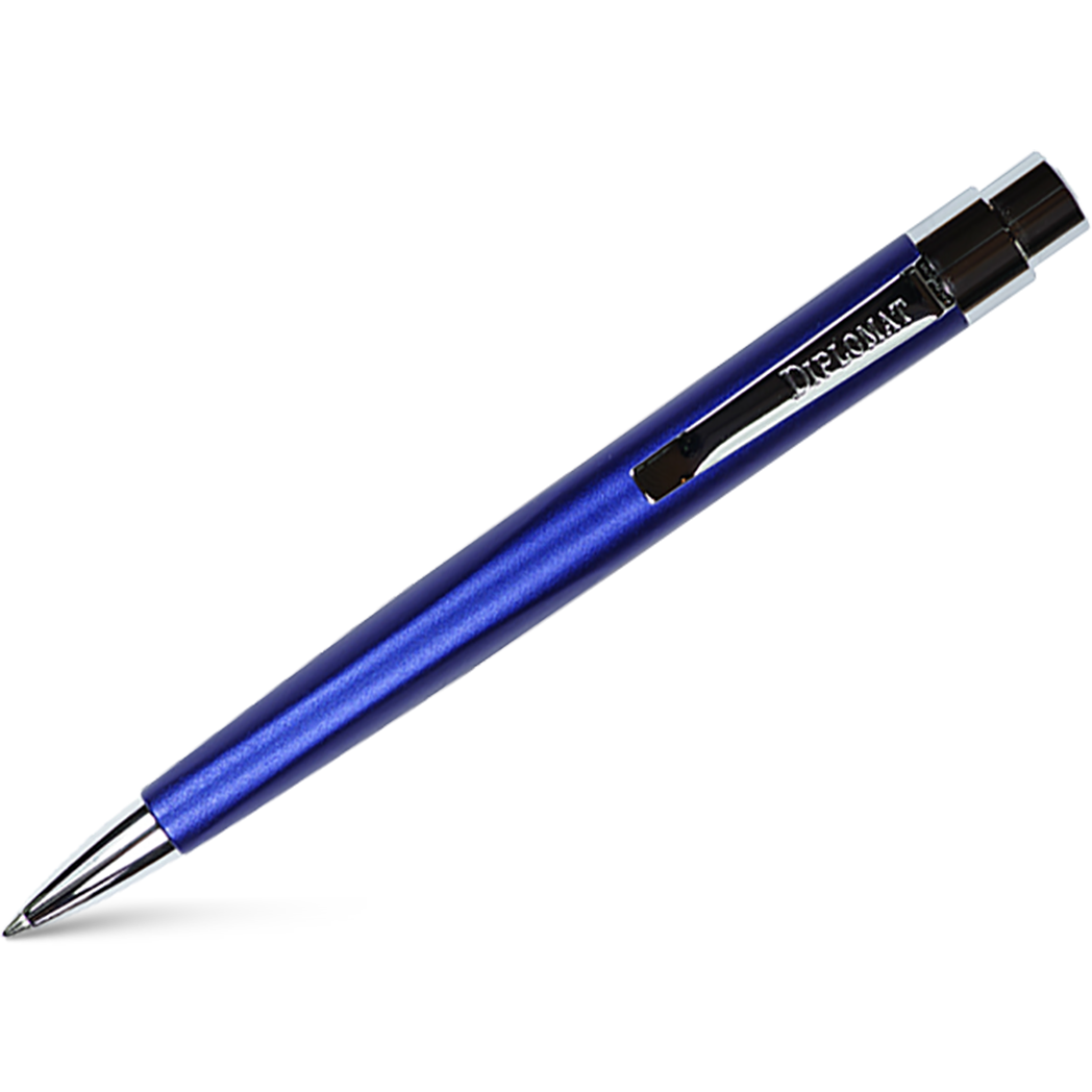 Diplomat Magnum Ballpoint Pen - Indigo Blue-Pen Boutique Ltd