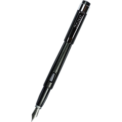 Diplomat Magnum Fountain Pen - Crow Black-Pen Boutique Ltd
