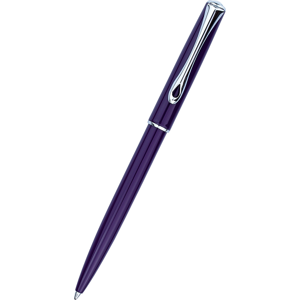 Diplomat Traveller EasyFLOW Ballpoint Pen - Deep Purple-Pen Boutique Ltd