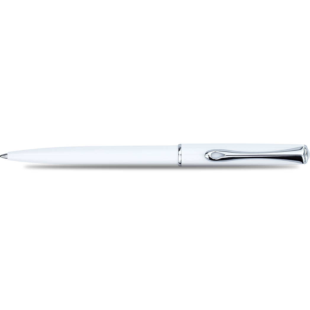 Diplomat Traveller EasyFLOW Ballpoint Pen - Snowwhite-Pen Boutique Ltd