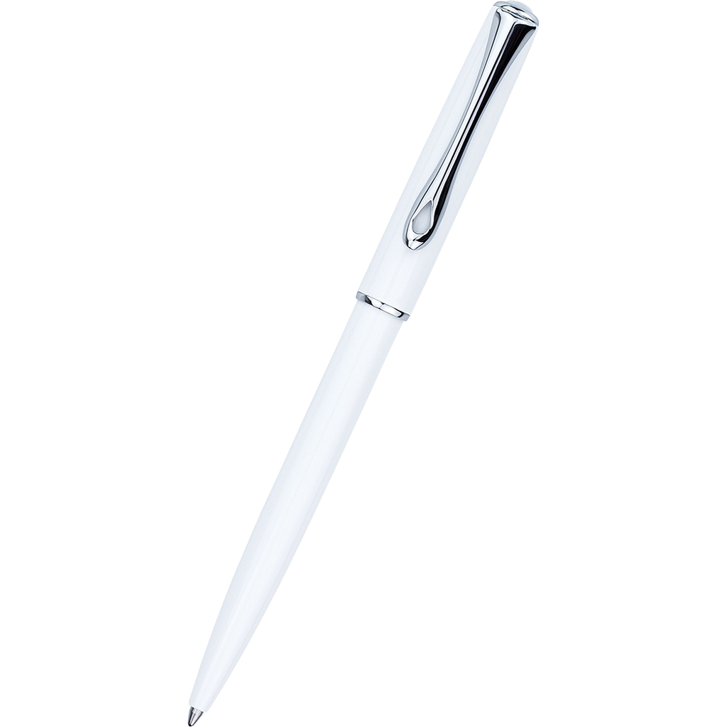 Diplomat Traveller EasyFLOW Ballpoint Pen - Snowwhite-Pen Boutique Ltd