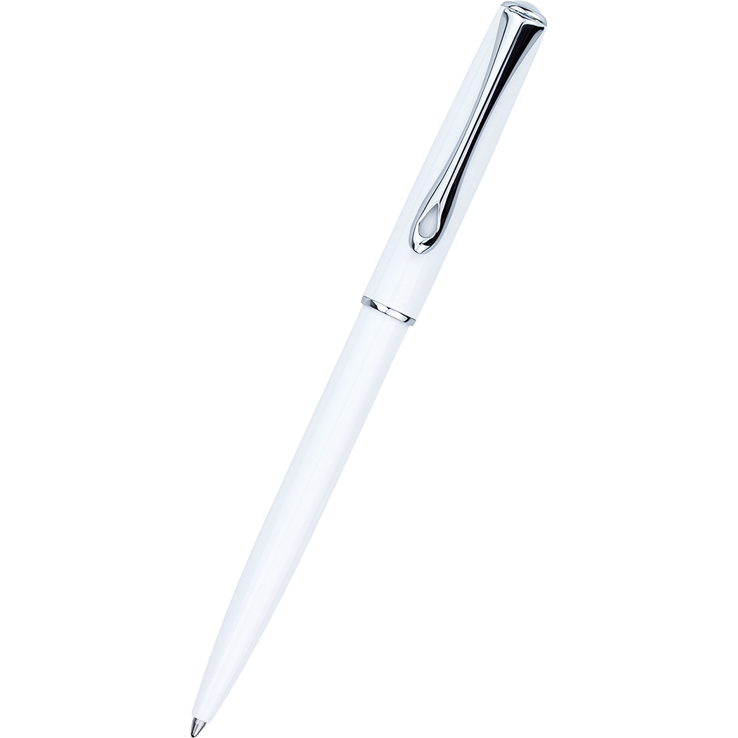Diplomat Traveller EasyFLOW Ballpoint Pen - Snowwhite-Pen Boutique Ltd