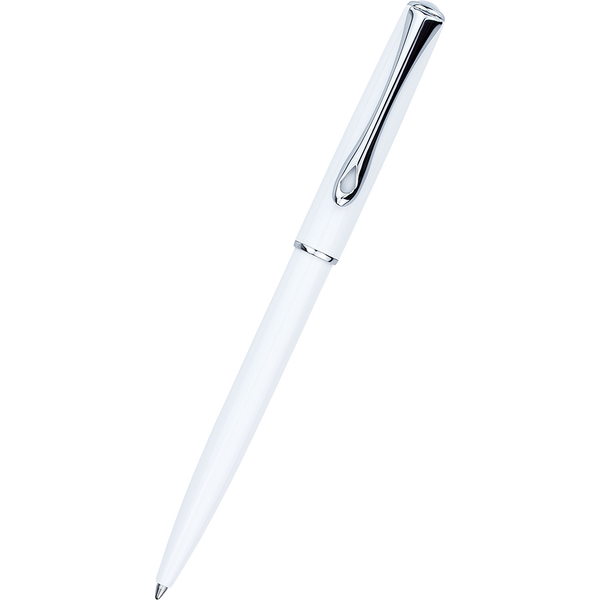 Diplomat Traveller EasyFLOW Ballpoint Pen - Snowwhite-Pen Boutique Ltd