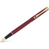 Diplomat Traveller Fountain Pen - Dark Red - Gold-Pen Boutique Ltd