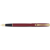 Diplomat Traveller Fountain Pen - Dark Red - Gold-Pen Boutique Ltd