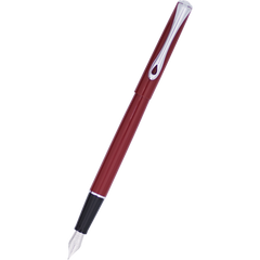 Diplomat Traveller Fountain Pen - Dark Red-Pen Boutique Ltd