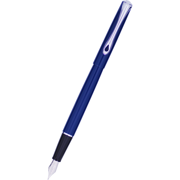 Diplomat Traveller Fountain Pen - Navy Blue-Pen Boutique Ltd