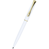 Diplomat Traveller Mechanical Pencil - Snowwhite - Gold Trim-Pen Boutique Ltd