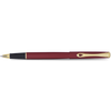 Diplomat Traveller Rollerball Pen - Dark Red - Gold-Pen Boutique Ltd