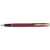 Diplomat Traveller Rollerball Pen - Dark Red - Gold-Pen Boutique Ltd