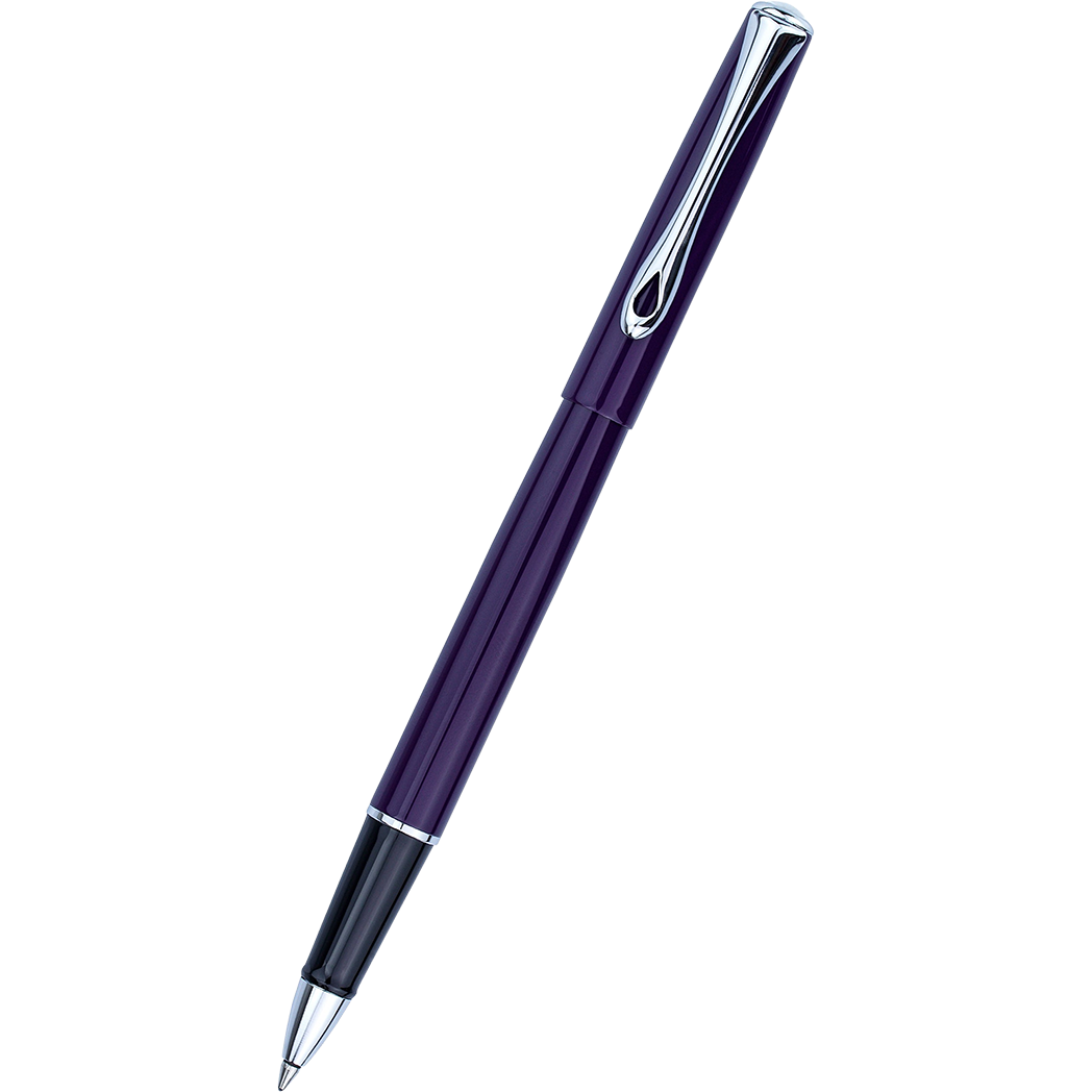 Diplomat Traveller Rollerball Pen - Deep Purple-Pen Boutique Ltd