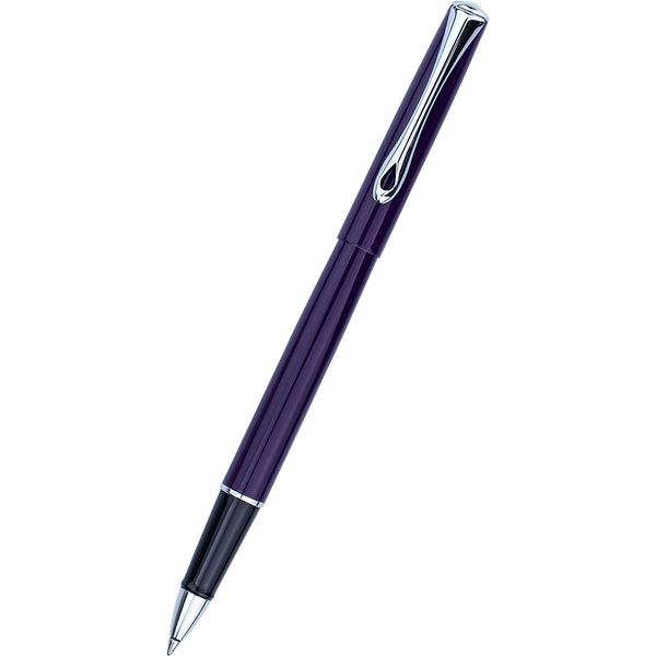 Diplomat Traveller Rollerball Pen - Deep Purple-Pen Boutique Ltd