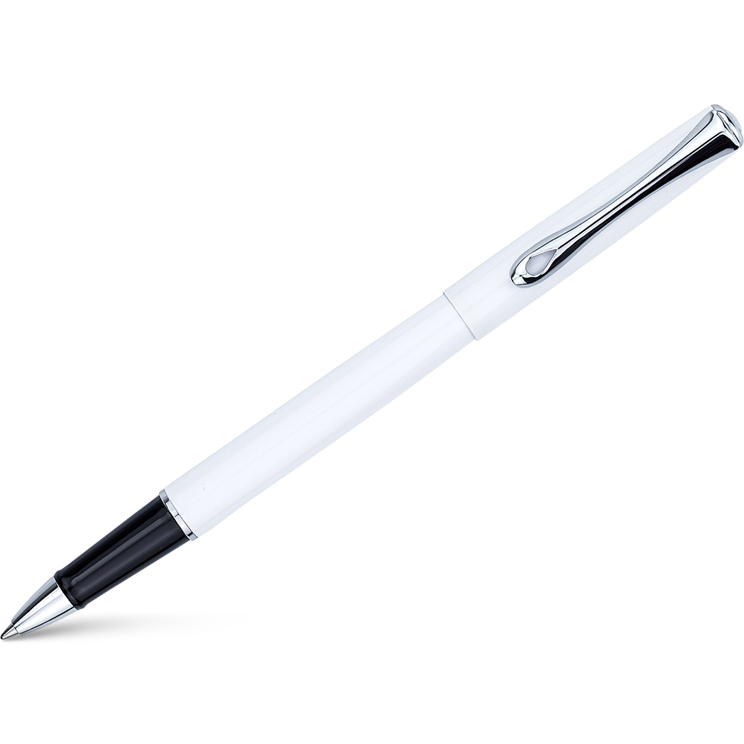Diplomat Traveller Rollerball Pen - Snowwhite-Pen Boutique Ltd
