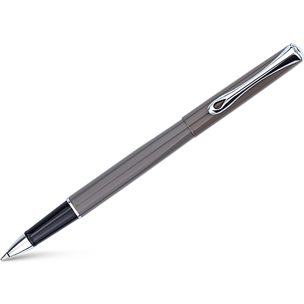 Diplomat Traveller Rollerball Pen - Taupe Grey-Pen Boutique Ltd