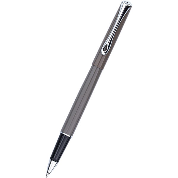 Diplomat Traveller Rollerball Pen - Taupe Grey-Pen Boutique Ltd