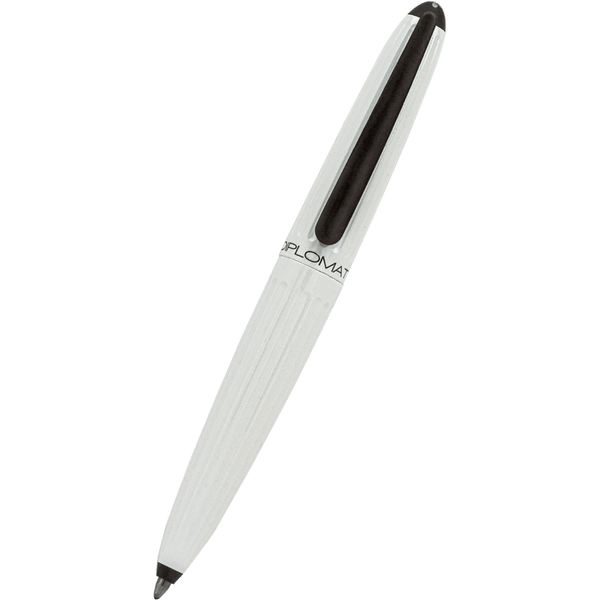 Diplomat Aero Ballpoint Pen - Lacquer White-Pen Boutique Ltd
