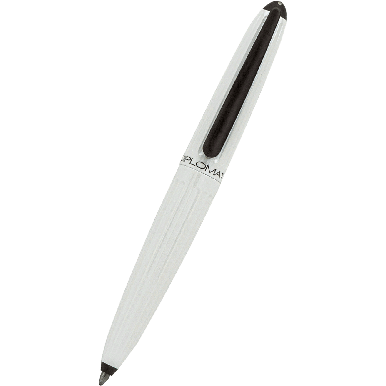 Diplomat Aero Ballpoint Pen - Lacquer White-Pen Boutique Ltd