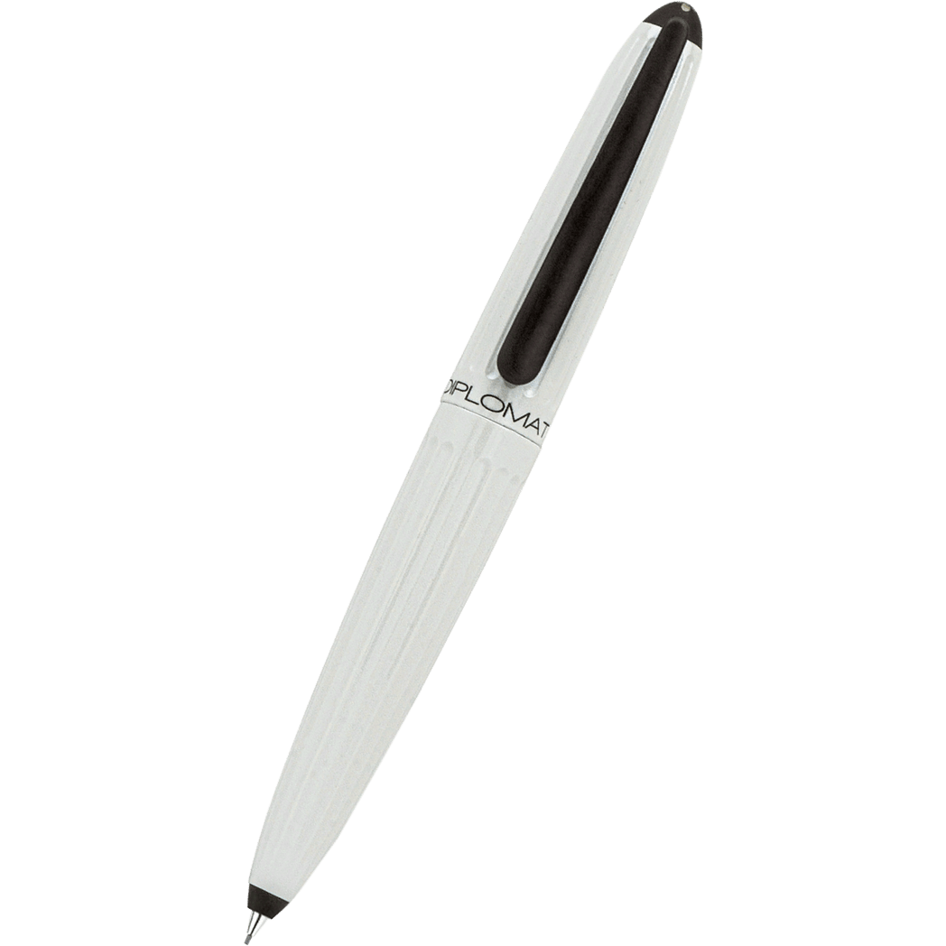 Diplomat Aero Mechanical Pencil - Lacquer White - 0.7 mm-Pen Boutique Ltd