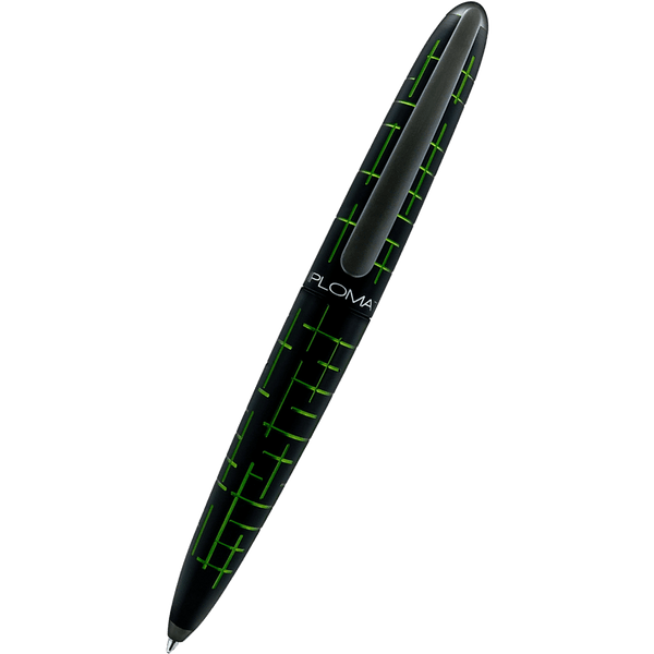 Diplomat Elox Ballpoint Pen - Matrix Green-Pen Boutique Ltd