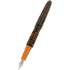 Diplomat Elox Fountain Pen - Matrix Black Orange - Stainless Steel Nib-Pen Boutique Ltd