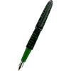 Diplomat Elox Fountain Pen - Matrix Green - 14K Gold Nib-Pen Boutique Ltd