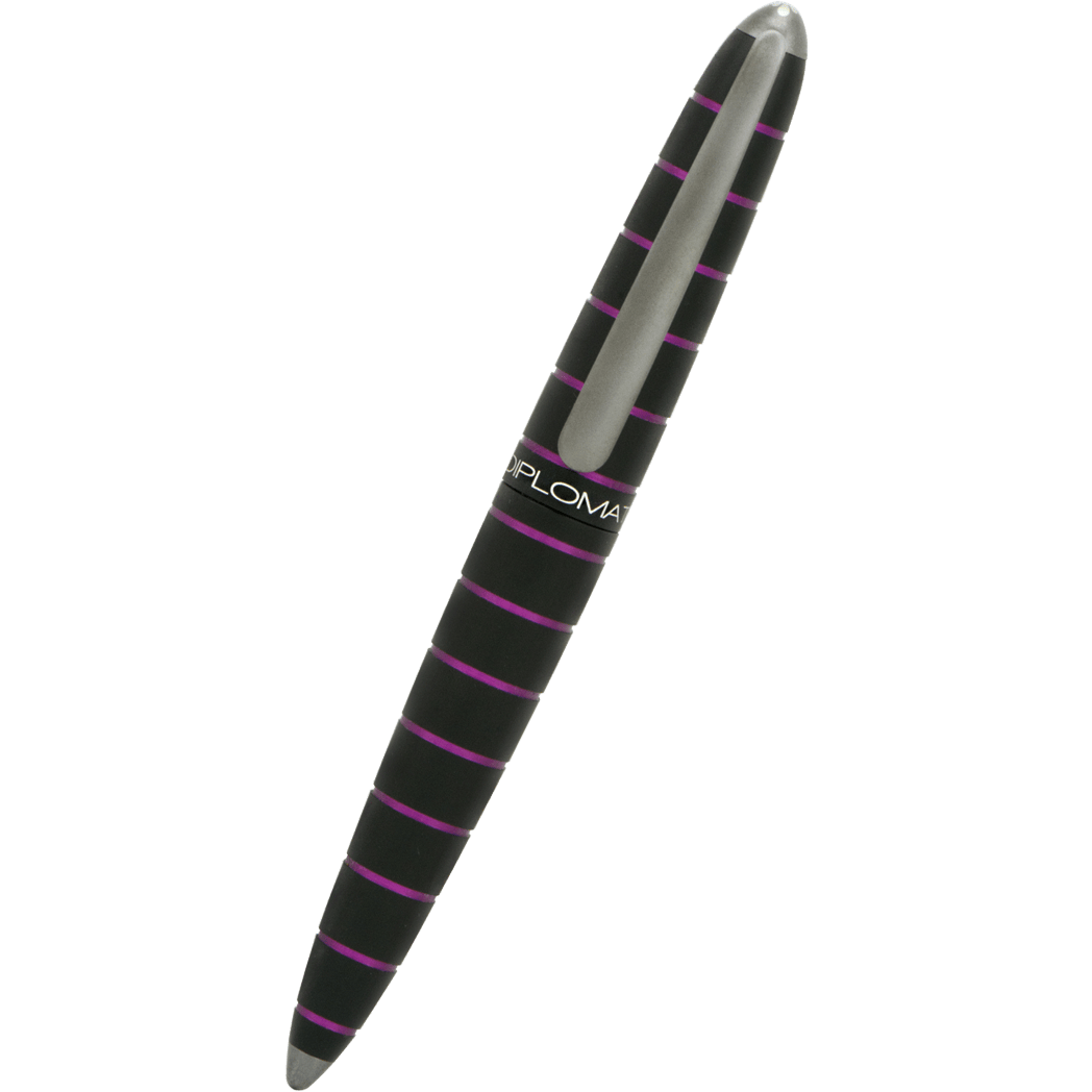 Diplomat Elox Ring Ballpoint Pen - Purple-Pen Boutique Ltd