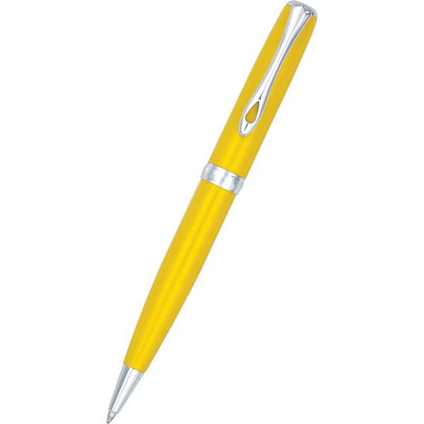 Diplomat Excellence A2 Yellow/Chrome Ballpoint-Pen Boutique Ltd