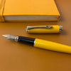Diplomat Excellence A2 Yellow/Chrome Fountain Pen-Pen Boutique Ltd