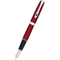 Diplomat Excellence A2 Magma 14K Fountain Pen - Red-Pen Boutique Ltd
