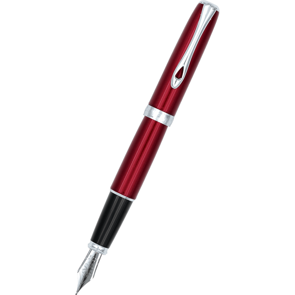 Diplomat Excellence A2 Magma Fountain Pen - Red-Pen Boutique Ltd