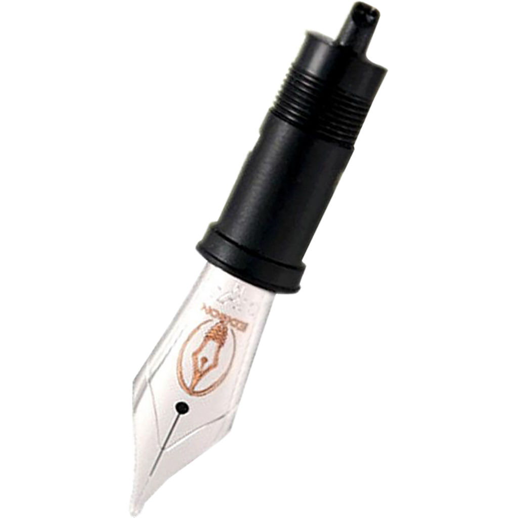 Edison Fountain Pen Steel Polished #6 Nib - 1.1mm Stub Italic-Pen Boutique Ltd