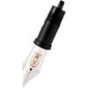 Edison Fountain Pen Steel Polished #6 Nib - 1.1mm Stub Italic-Pen Boutique Ltd