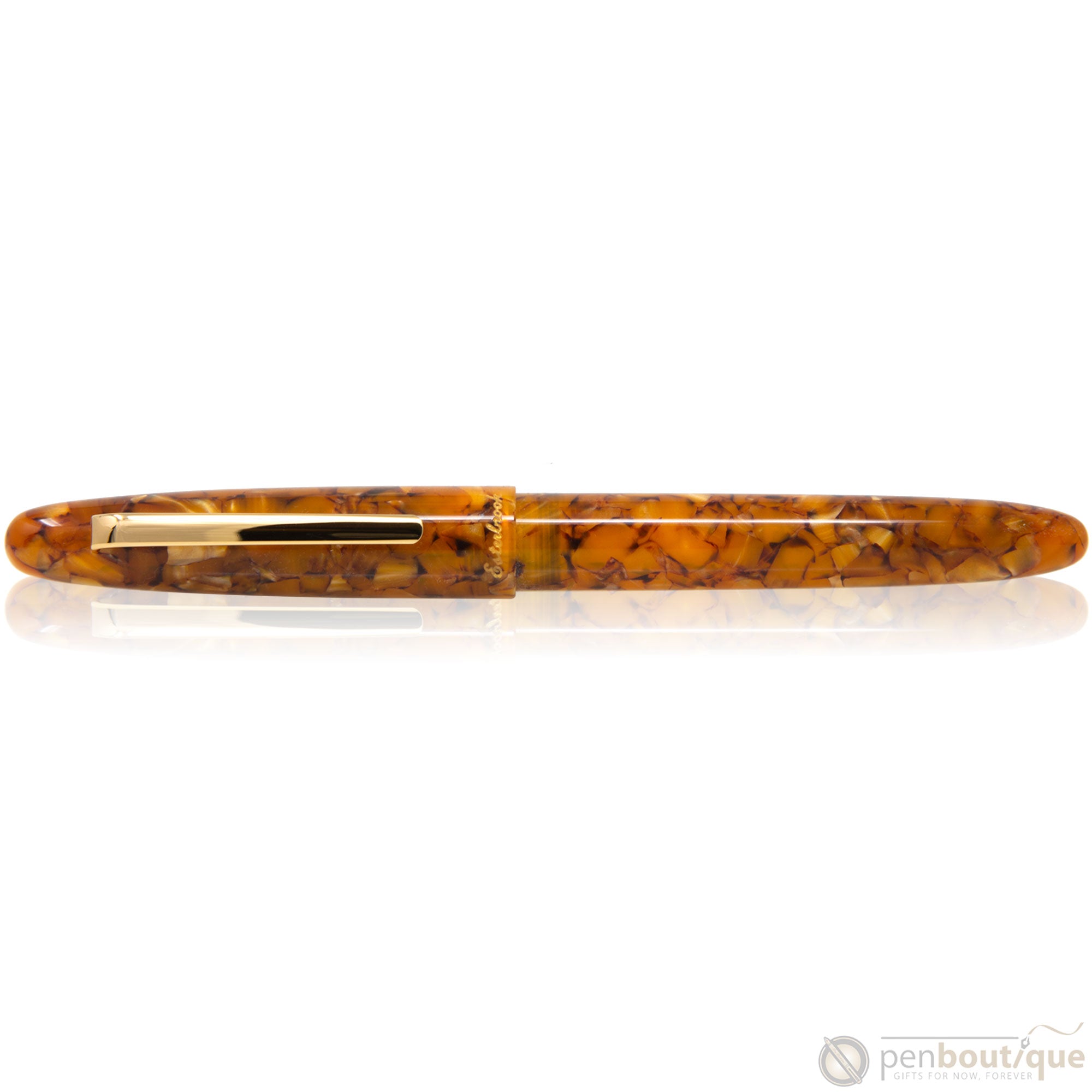 Esterbrook Estie Fountain Pen - Honeycomb - Gold Trim-Pen Boutique Ltd