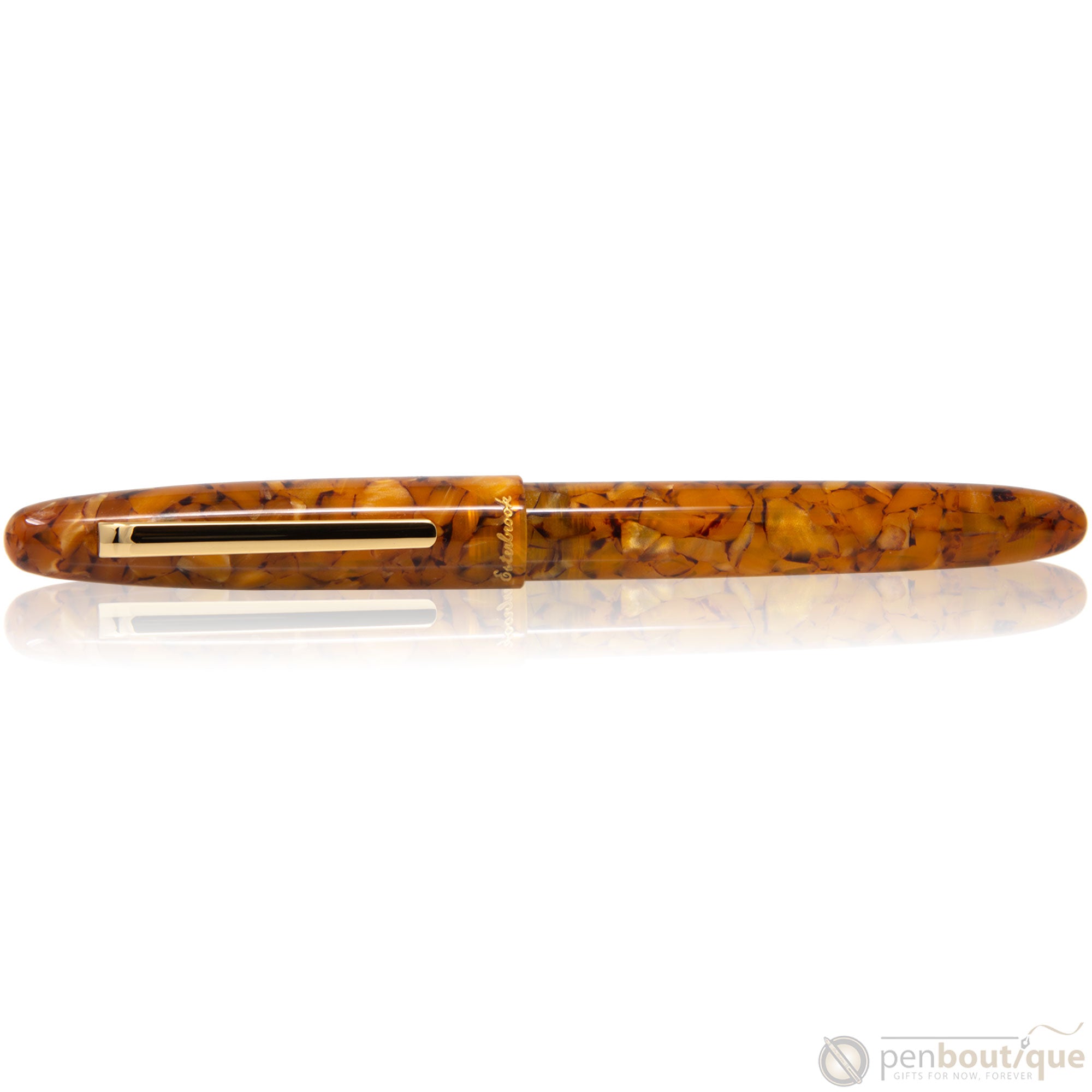 Esterbrook Estie Rollerball Pen - Honeycomb - Gold Trim-Pen Boutique Ltd