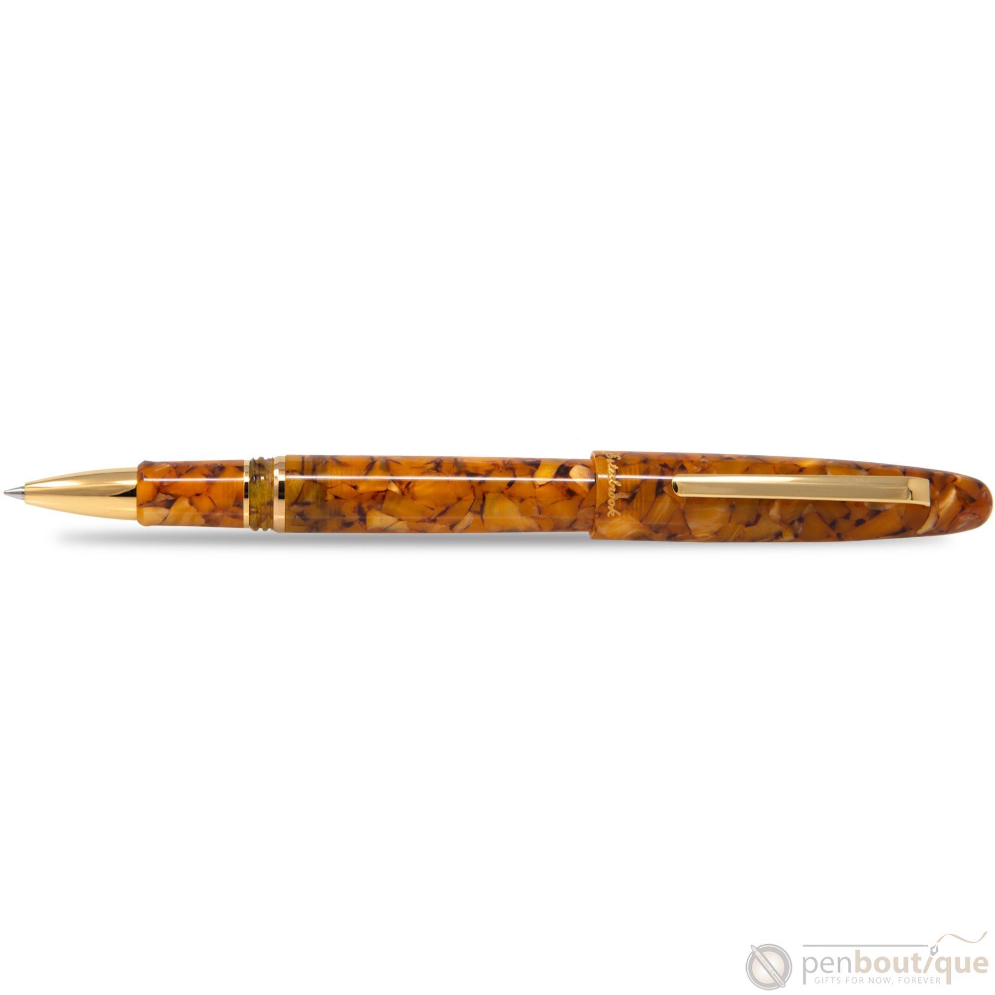 Esterbrook Estie Rollerball Pen - Honeycomb - Gold Trim-Pen Boutique Ltd