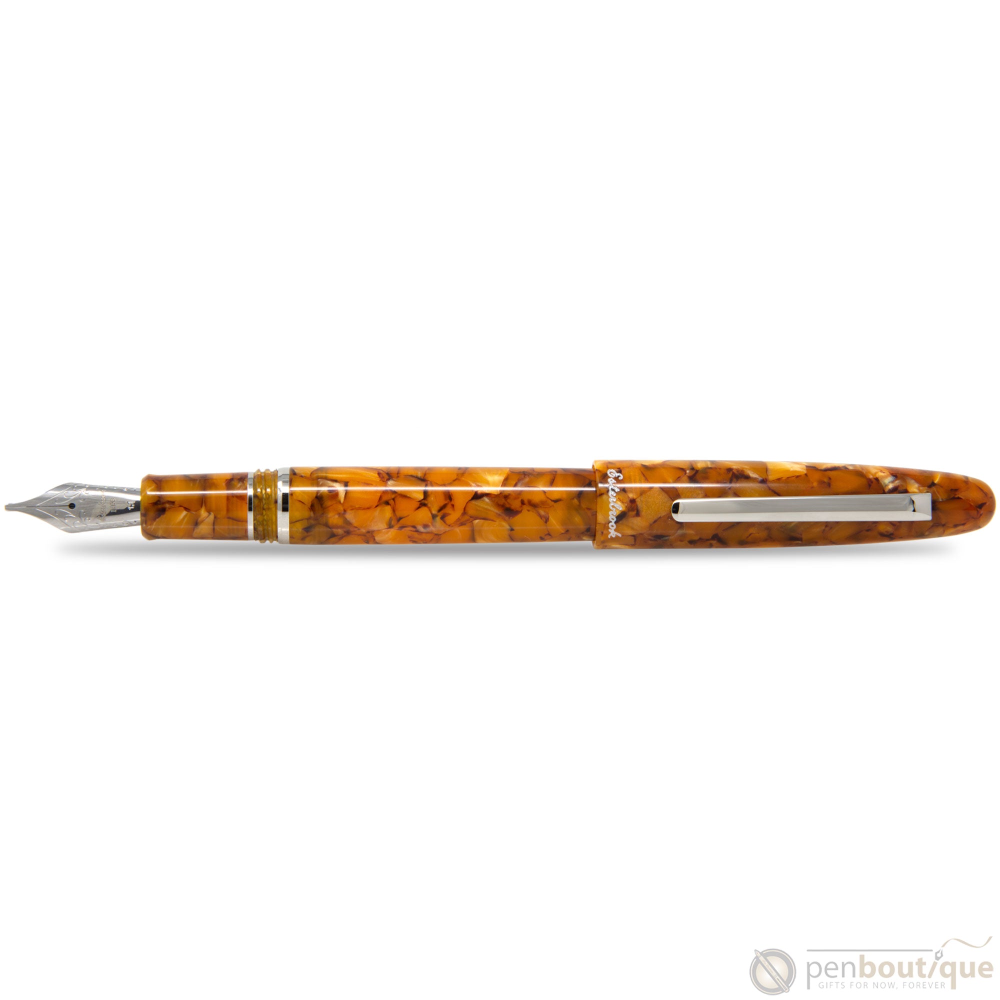 Esterbrook Estie Fountain Pen - Honeycomb - Silver Trim-The Pen Boutique