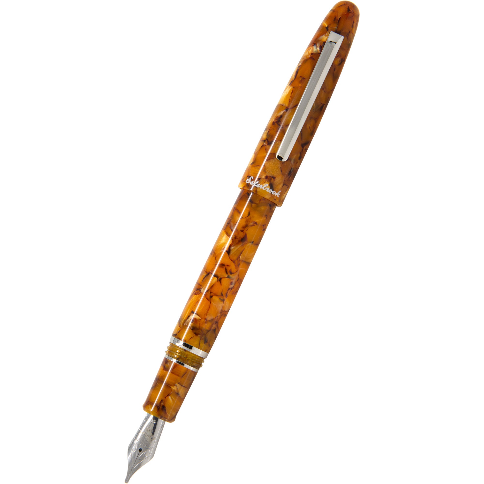 Esterbrook Estie Fountain Pen - Honeycomb - Silver Trim-Extra Fine-The Pen Boutique
