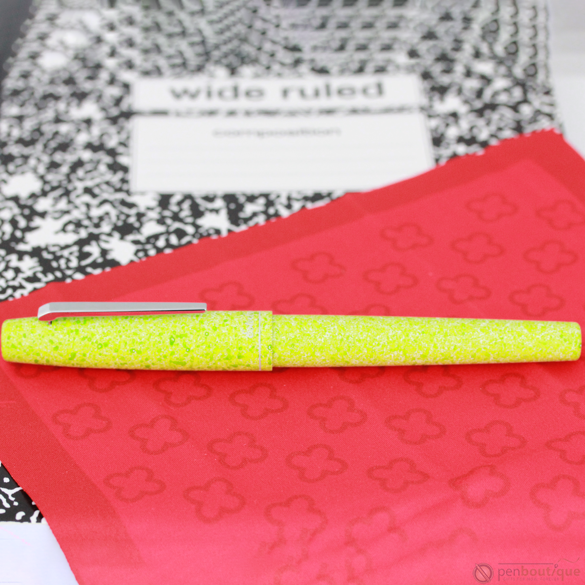 Esterbrook Camden Fountain Pen - Composition - Spring Break Fluorescent Green ( LIMITED EDITION)-Pen Boutique Ltd
