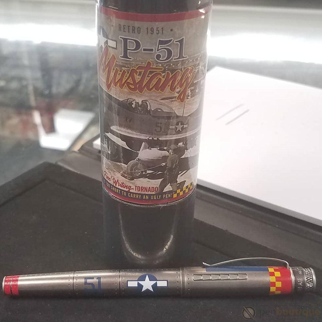 Retro 51 Tornado Rollerball Pen - P-51 Mustang-Pen Boutique Ltd